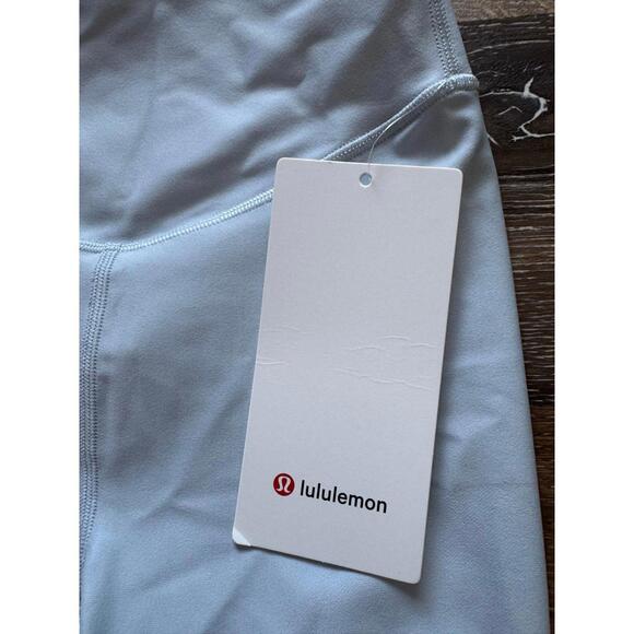 Lululemon Wunder Under SenseKnit High Rise 25” Starch Blue Size 2 NWT - Picture 4 of 7